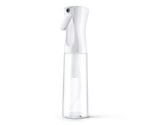 URAQT Botella Pulverizador Agua Peluqueria, 300ml Fina Niebla Pulverizador Continuo, Frascos de Spray Vacio Recargable para el Cabello, Peinado, Planta, Mascota, Limpieza(blanco)