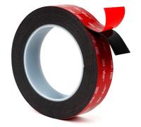 URAQT Cinta Doble Cara Extrafuerte, 25mm x 4,7m Cinta Adhesiva Doble Cara, Resistencia al Agua y a Altas Temperaturas, No Más Clavos Cinta para Automóviles, Instalación Fijación Electrodomésticos