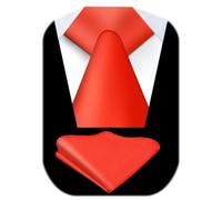 URAQT Conjuntos de Corbatas de Hombre, 2 Pcs Corbata y Pañuelo de Bolsillo, 8CM Atar y 23*23CM Cuadrada de Bolsillo, Formal Ropa Accesorios Regalo Hombre para Bodas, Fiesta, Business (Rojo Brillante)