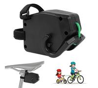 URAQT Cuerda de Remolque para BIC para Niños, Sistema de Remolque de Bicicleta Retráctil de 2,5M, Correa de Tracción Elástica de Bici Portátil, Correa de Remolque para Bici para Niños Adultos