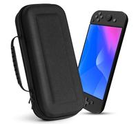 URAQT Funda para Nintendo Switch 2, Funda de Viaje Switch 2 Tiene con 10 Ranuras y Bolsillo de Malla, Estuche de Viaje para Nintendo Switch 2, Funda de Transporte para Consola Switch 2 y Accesorios