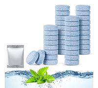 URAQT Liquido Limpiaparabrisas Coche, 40 Piezas Pastillas Efervescentes para Limpiaparabrisas de Coche, 1Pcs=4L Pastillas Limpiaparabrisas Concentradas, para Coche, Ventanas, Cristal, Pantallas