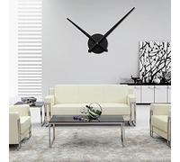 URAQT Moderno Reloj de Pared 3D de Aluminio DIY Reloj de Pared de Moda para Decoración de Casa, Habitación, Oficina