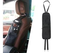 URAQT Organizador Coche, Organizador Lateral de Coche, Protector Asiento Coche, Organizadores de Asiento con 3 Bolsillos, para Guardar Bebidas, Teléfonos Móviles, Cable de Datos