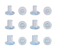 URAQT Protector de Tacón Alto, Tacos para Tacones 6 pares, Protectores Zapatos de Mujer para Razas, Bodas, Ocasiones formales - Transparente