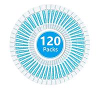 URAQT Sal Lavado Nasal, 120pcs Suero Fisiologico para Alivio Congestión Nasal y Limpieza Nasal, Limpiador Nasal Niños y Adulto para Enjuague Nasal, Lavado Nariz, Alivio Conductos Nasal