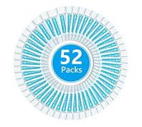 URAQT Sal Lavado Nasal, 52 Pack Suero Fisiologico para Alivio Congestión Nasal y Limpieza Nasal, Limpiador Nasal Niños y Adulto para Enjuague Nasal, Lavado Nariz, Alivio Conductos Nasal