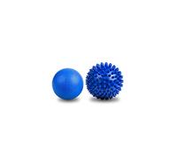 Uraqt Spiky Massage Ball Set 2 Pack Fisioterapia Fisioterapia Bola de masaje dura Bola de lacrosse y bola de masaje puntiagudo para liberacin miofas