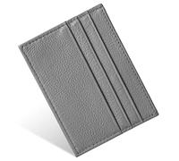 URAQT Tarjetero Hombre y Mujer, Porta Tarjetas de Tecnología Anti-Robo RFID, Card Holder, Carteira Porta Cartao, Funda Tarjeta Credito, Billeteras para Hombre y Mujer, Hombre