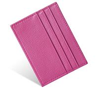 URAQT Tarjetero Mujer y Hombre, Porta Tarjetas de Tecnología Anti-Robo RFID, Card Holder, Carteira Porta Cartao, Funda Tarjeta Credito, Billeteras para Hombre y Mujer, Hombre
