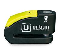 URBAN 999 Candado Moto Homologado | Antirrobo Disco sin/con Alarma Hi-Tech Más Eficaz, 120dB, LED, Warning Inteligente, Sensibilidad A+ | Cepo Moto Pinza Freno, Doble Cierre 14mm, Acero Endurecido