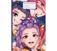 Urban Anime Girls Aesthetic Journal: 6x9 Inch Wide Ruled Notebook with 120 Pages, Stylish Manga Art Cover for Daily Note Taking, Creative Writing, and Personal Reflection