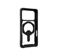 Urban Armor Gear Plasma XTE Case para Apple iPhone 17 Pro Kickstand Funda (Carga inalámbrica/magnética, Puede Abrir, protección contra caídas de 6 Metros) Negro/Transparente