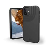 Urban Armor Gear Anchor Funda Protectora Apple iPhone 12 Mini (5,4") (Marco Flexible y Carcasa Dura, Compatible Carga inalámbrica, Resistente caídas de 2,4m) Negro