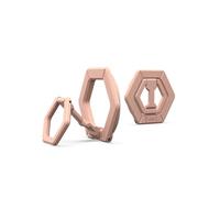 URBAN ARMOR GEAR Anillo magnético / soporte / pie para fundas magnéticas [giratorio 360 grados, se puede configurar en formato vertical y horizontal, imanes fuertes] rose