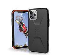 Urban Armor Gear Civilian Funda Apple iPhone 11 Pro (5.8") Carcasa Protector Case (Compatible con Carga Inalámbrica, Ultra Resistente Slim Cover) - negro