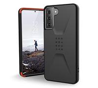 Urban Armor Gear Civilian Funda Protectora Samsung Galaxy S21+ 5G (6,7") Cubierta - (Compatible Carga inalámbrica, Resistente a Las caídas, Parachoques Ultra Fino) - Negro