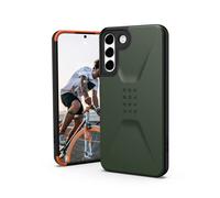 Urban Armor Gear Civilian Funda Protectora Samsung Galaxy S22 Plus Case [Oficialmente Designed for Samsung, Wireless Charging Compatible Cover, Funda Resistente a los Golpes] Olive