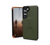 URBAN ARMOR GEAR Civilian Funda Protectora Samsung Galaxy S23 Plus Case [Oficialmente Designed for Samsung, Wireless Charging Compatible Cover, Funda Resistente a los Golpes] Olive