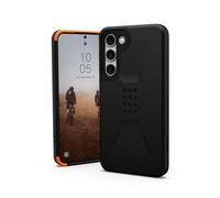 Urban Armor Gear Civilian Funda Protectora Samsung Galaxy S23 Plus Case [Oficialmente Designed for Samsung, Wireless Charging Compatible Cover, Funda Resistente a los Golpes] Negro