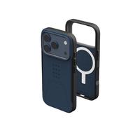 Urban Armor Gear Civilian MS Case Compatible con Apple iPhone 17 Pro Funda (Carga inalámbrica/magnética, Resistente a caídas, Borde Elevado) Mallard (Azul)
