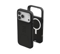 Urban Armor Gear Civilian MS Case Compatible con Apple iPhone 17 Pro MAX Funda (Carga inalámbrica/magnética, Resistente a caídas, Borde levantado) Negro