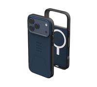 Urban Armor Gear Civilian MS Case Compatible con Apple iPhone 17 Pro MAX Funda (Carga inalámbrica/magnética, Resistente a caídas, Borde Elevado) Mallard (Azul)
