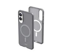 Urban Armor Gear Dot Case Samsung Galaxy S25 Edge Funda (Anillo magnético, Designed for Samsung Certificado, Carga inalámbrica Compatible) Ash (Gris Transparente)