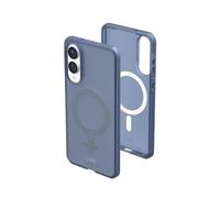 Urban Armor Gear Dot Case Samsung Galaxy S25 Edge Funda (Anillo magnético, Designed for Samsung Certificado, Carga inalámbrica Compatible) Cloud (Azul Transparente)