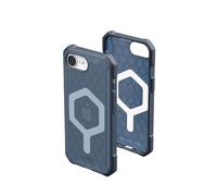 Urban Armor Gear Essential Armor MS Case Compatible Apple iPhone 16e Funda (Carga inalámbrica/magnética optimizada, Protección contra caídas de 4,6m) Azul Nube