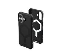 Urban Armor Gear Essential Armor MS Case Compatible con Apple iPhone 17 Funda (Carga inalámbrica/magnética optimizada, 4,6m protección) Negro