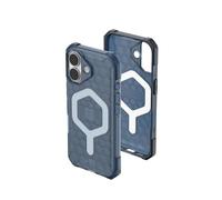 Urban Armor Gear Essential Armor MS Case Compatible con Apple iPhone 17 Funda (Carga inalámbrica/magnética optimizada, 4,6m protección) Azul Nube