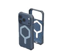 Urban Armor Gear Essential Armor MS Case Compatible con Apple iPhone 17 Pro Funda (Carga inalámbrica/magnética optimizada, 4,6m protección) Azul Nube