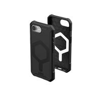 Urban Armor Gear Essential Armor MS Case Compatible Apple iPhone 16e Funda (Carga inalámbrica/magnética optimizada, Protección contra caídas de 4,6m) Negro