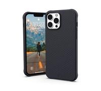 Urban Armor Gear Funda Dot Compatible con Apple iPhone 13 Pro MAX [Silicona de Soft - Touch, Diseño Texturizado, Compatible con Carga inalámbrica, Protección contra caídas de 2, 4 m] Negro