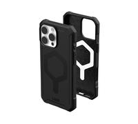 Urban Armor Gear Funda Essential Armor MS Compatible con la Funda Apple iPhone 16 Pro MAX (50% Material Reciclado, Carga inalámbrica/magnética optimizada, 4,6m protección) Negro