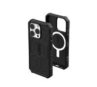 URBAN ARMOR GEAR Funda Pathfinder MS compatible con Apple iPhone 16 Pro Case (Carga inalámbrica / magnética compatible, protección contra caídas según norma militar) negro