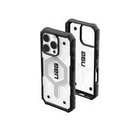Urban Armor Gear Funda Pathfinder MS Compatible con Apple iPhone 16 Pro Case (Carga inalámbrica/magnética Compatible, protección contra caídas según Norma Militar) Hielo (Transparente)