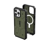 Urban Armor Gear Funda Pathfinder MS Compatible con la Funda Apple iPhone 16 Pro MAX (Carga inalámbrica/magnética Compatible, protección de Grado Militar contra caídas) Verde Oliva