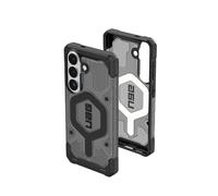 Urban Armor Gear Funda Protectora para Samsung Galaxy S26 de 6.3 Pulgadas Pathfinder, Transparente, Compatible con Carga magnética, Resistente a caídas, Color Ceniza/Negro