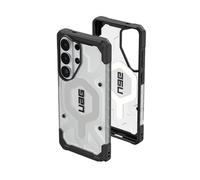 Urban Armor Gear Funda Protectora para Samsung Galaxy S26 Ultra de 6.9 Pulgadas Pathfinder, Transparente, Compatible con Carga magnética, Resistente a caídas, Color Hielo/Plata