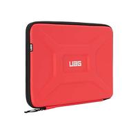 Urban Armor Gear Funda Universal para Apple MacBook Pro, Microsoft Surface Book 2/Laptop 3 y Muchos más (Manga Universal para portátiles de hasta 15", Manga con Bolsillo de Malla) Rojo (981900119393)