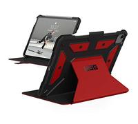 Urban Armor Gear Metropolis Funda Apple Ipad Air 4 10,9" Pulgadas (2020) / Ipad Pro 11" (2020 & 2018) Cubierta Protectora [Apple Pencil 2 Compatible, Función de Espera, Resistente Impactos] Rojo