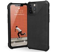 Urban Armor Gear Metropolis LT Funda Apple iPhone 12 Pro MAX (6,7") [Protección anticaída estándar Militar, Compatible Carga inalámbrica (Qi), Funda Resistente] Cuero ARMR Negro