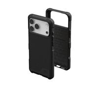 Urban Armor Gear Metropolis LT MS Case Compatible con Apple iPhone 17 Pro MAX Funda (Protección según estándar Militar, Carga inalámbrica (Qi) / magnética) Kevlar Negro