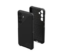 URBAN ARMOR GEAR Metropolis LT para Samsung Galaxy S25 Plus ("Designed for Samsung" certificación, compatible con carga inalámbrica (Qi) / carga magnética) kevlar negro