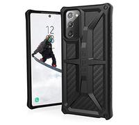 Urban Armor Gear Monarch Funda Samsung Galaxy Note20 (5G) (6,7'') Cubierta protectora [Oficialmente "Designed for Samsung", protección de 5 capas, compatible carga inalámbrica (Qi)] carbono