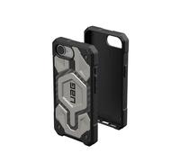 Urban Armor Gear Monarch Pro Case Compatible con Apple iPhone 16e Funda (Carga inalámbrica/Carga magnética Compatible, Protección de 5 Capas) Titanio