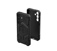 URBAN ARMOR GEAR Monarch Pro Case Samsung Galaxy S25 Funda (Anillo magnético, "Designed for Samsung", Carga inalámbrica compatible, 6m Protección según norma militar) carbon fiber