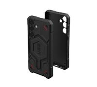 Urban Armor Gear Monarch Pro Case Samsung Galaxy S25 Plus Funda (Anillo magnético, Designed for Samsung, Carga inalámbrica Compatible, 6m Protección según Norma Militar) Kevlar Negro